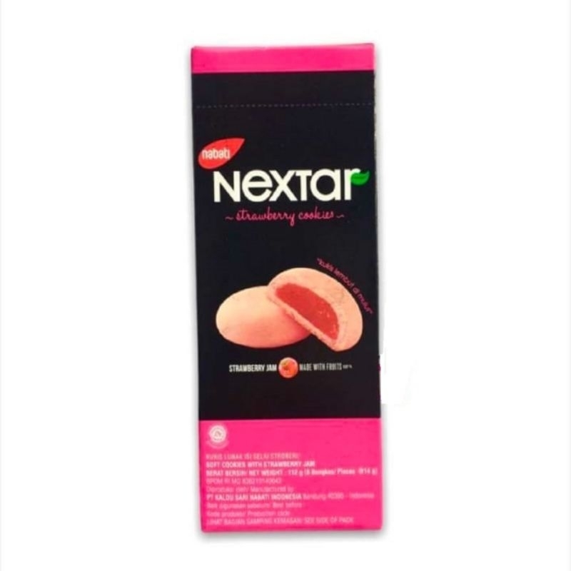 

Nextar Biscuit cookies nastar isi selai kemasan Box 80 gram