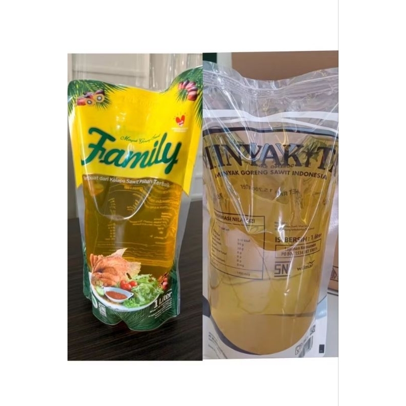 

Minyak Goreng Refill Random Kita/Family