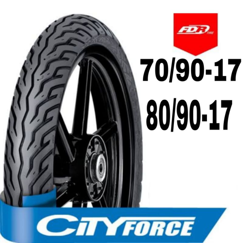 paket ban depan belakang FDR cityforce ban Supra, Jupiter, revo