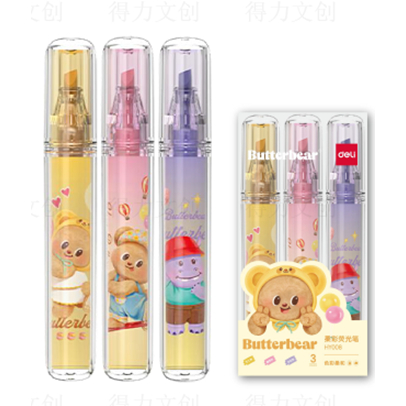 

Deli ButterBear Highlighter Lucu HY008