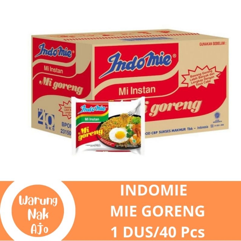 

INDOMIE MIE GORENG 1 DUS