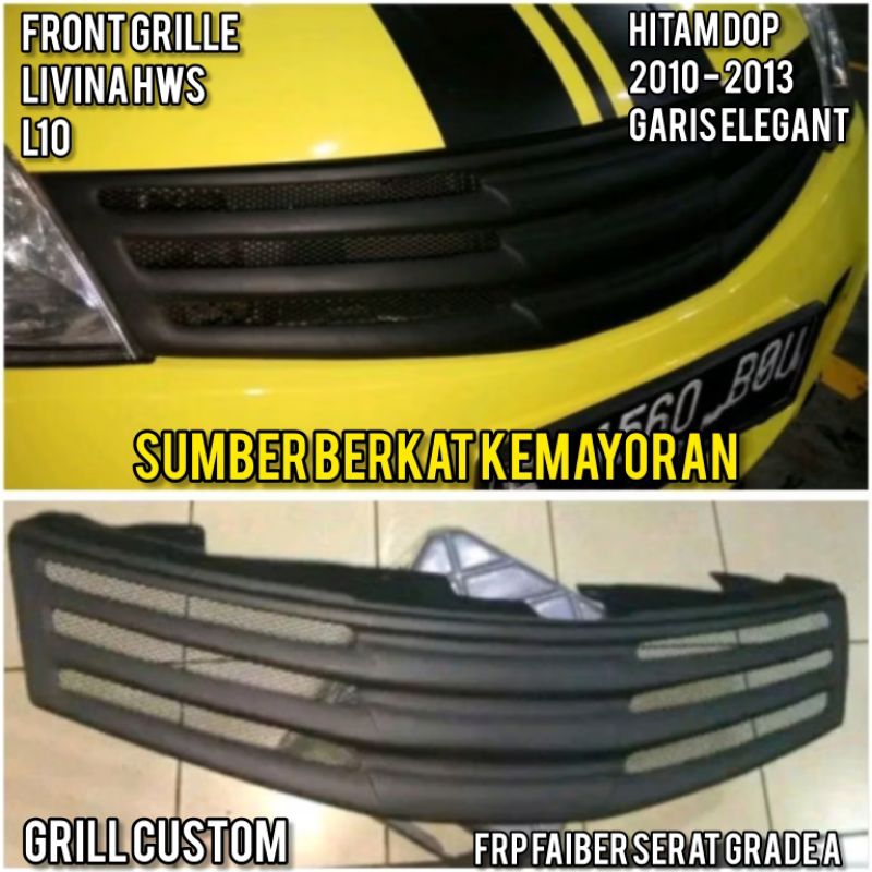Grill Livina Hws Gril grand Livina Hws 2010 2011 2012 2013 Garis Elegant