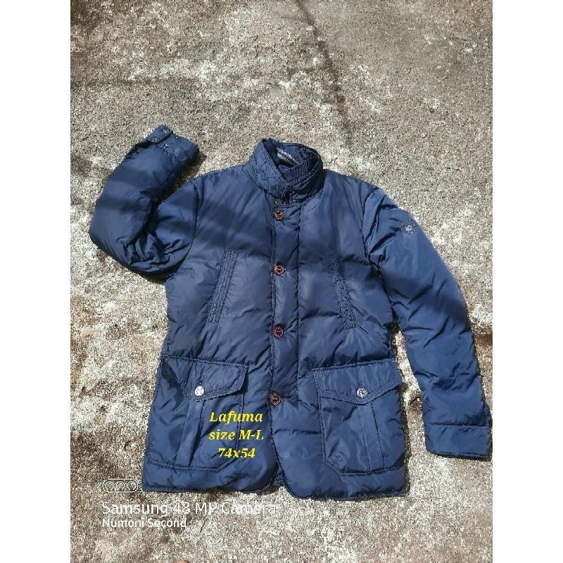 jaket lafuma bulang bulu angsa gunung outdoor