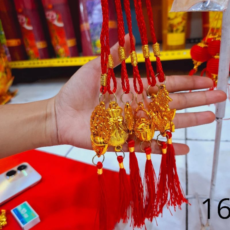 gantungan Imlek dekorasi gantungan imlek keberuntungan - dekorasi gantungan imlek