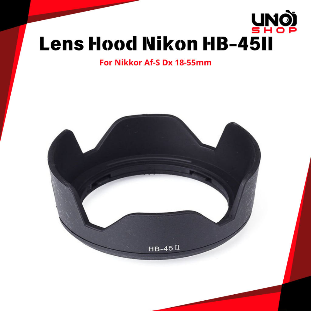 Lens Hood Nikon HB-45II Flower For Nikkor Af-S Dx 18-55mm
