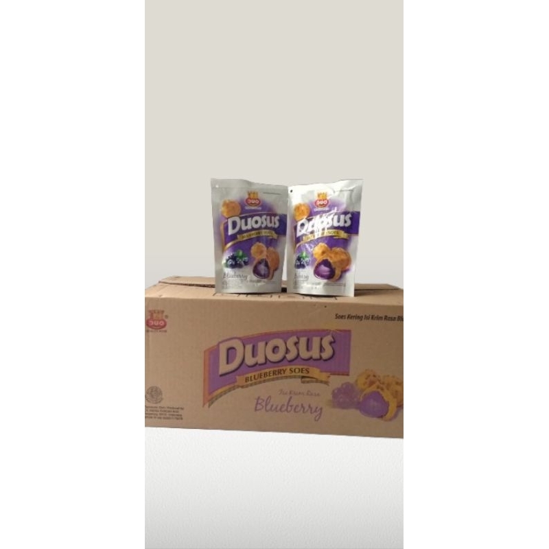 

Snack Duosus rasa blueberry 1 dus isi 30 pcs