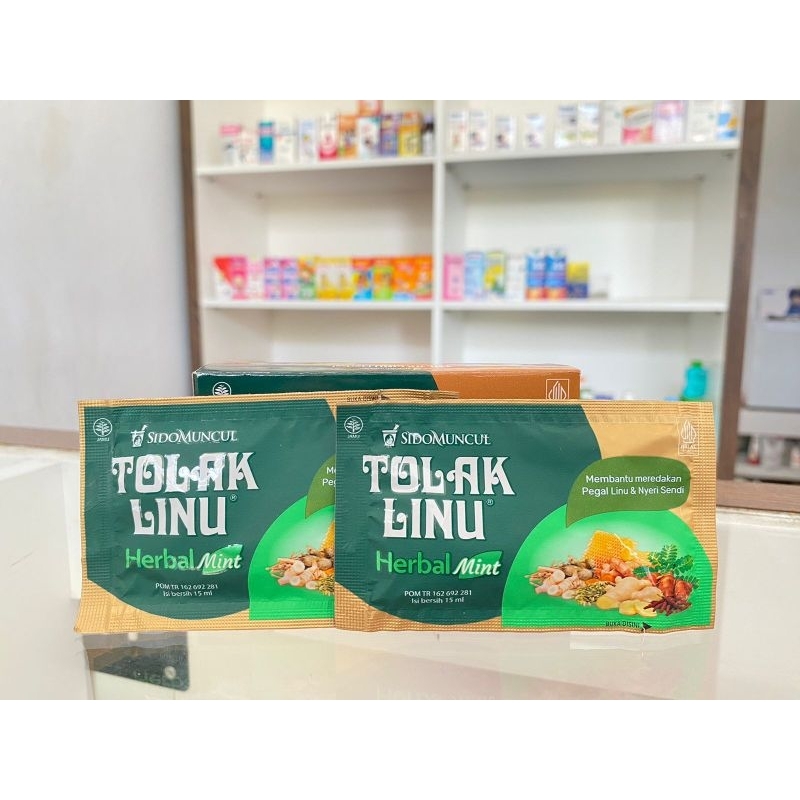 

Tolak Linu Herbal Mint Box Isi 5 Sachet - Meredakan Pegal Linu