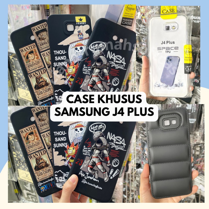 CASE KHUSUS SAMSUNG J4 PLUS CASE CASE MOTIF J4 PLUS CASE POLOS J4 PLUUS
