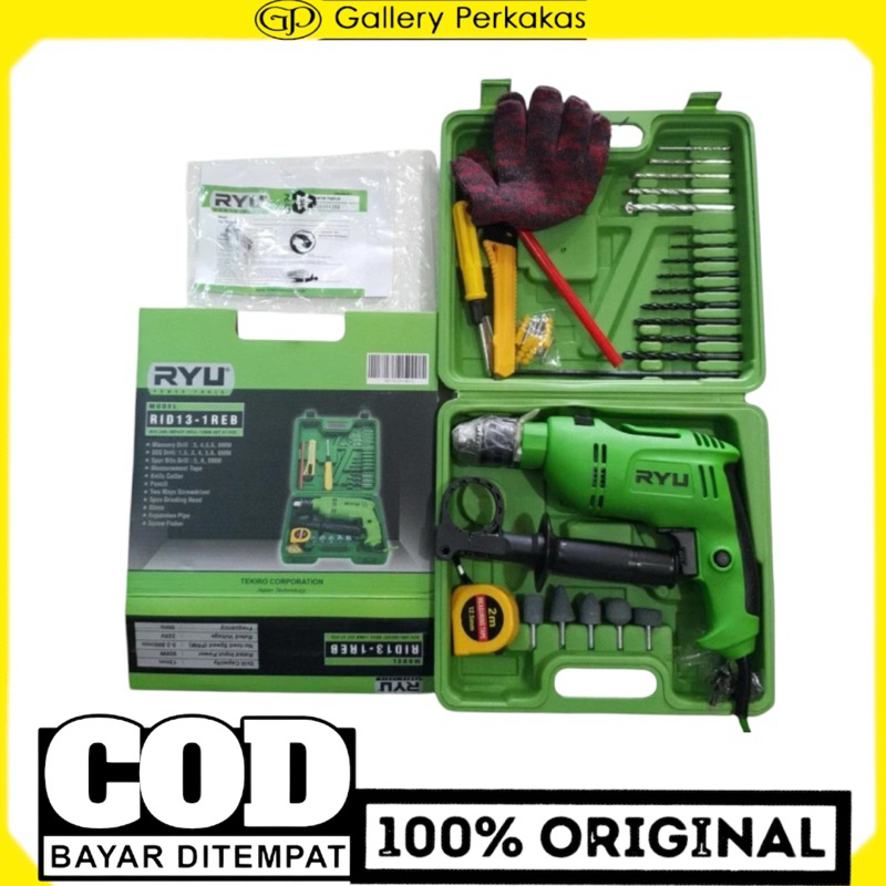 Mesin Bor Tembok RYU RID 13-1 REB Mesin Bor Beton Tekiro RYU