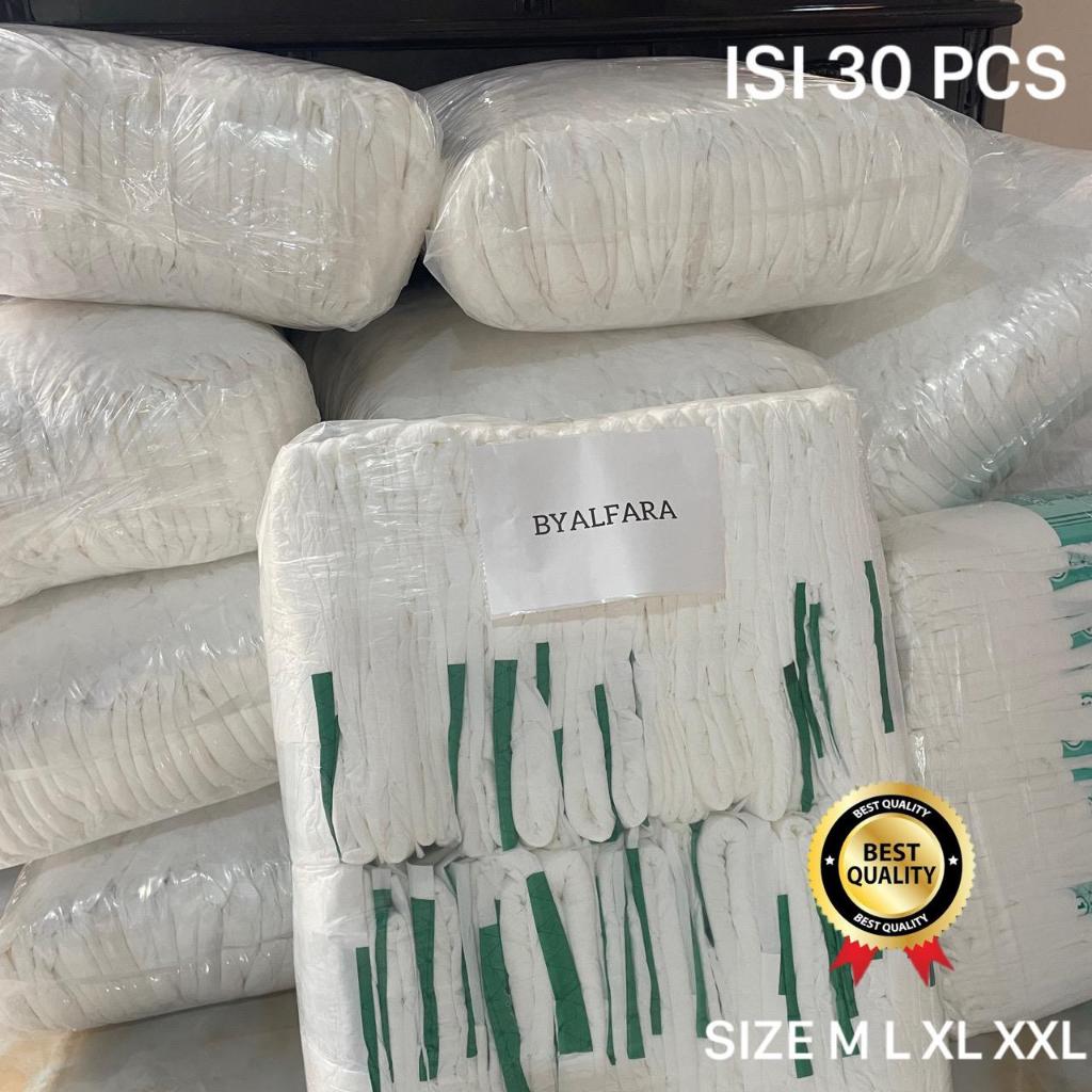 Diapers Popok Dewasa Isi 30 Pcs Ibu Bersalin Lansia Type Celana Perekat Grade A Termurah M L XL XXL