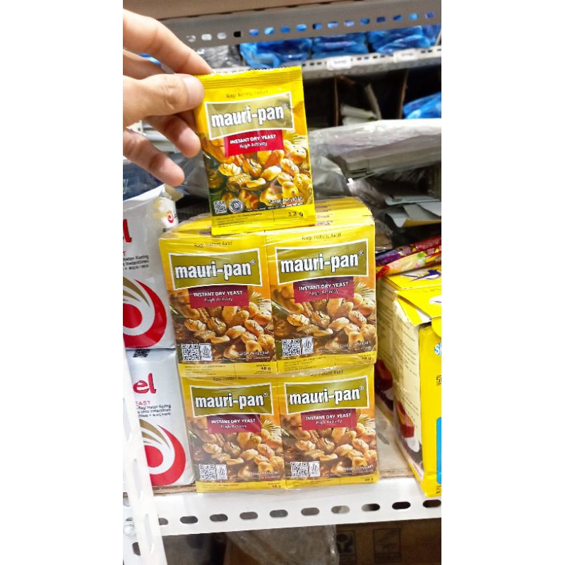 

mauripan ragi instan 12g