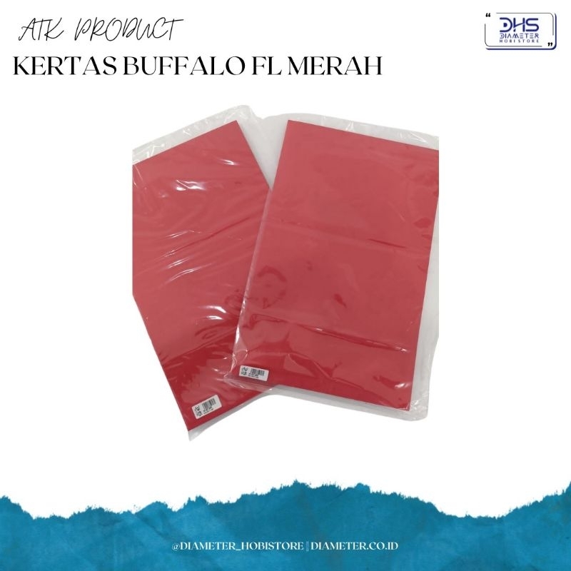 

Kertas Buffalo F4 Merah
