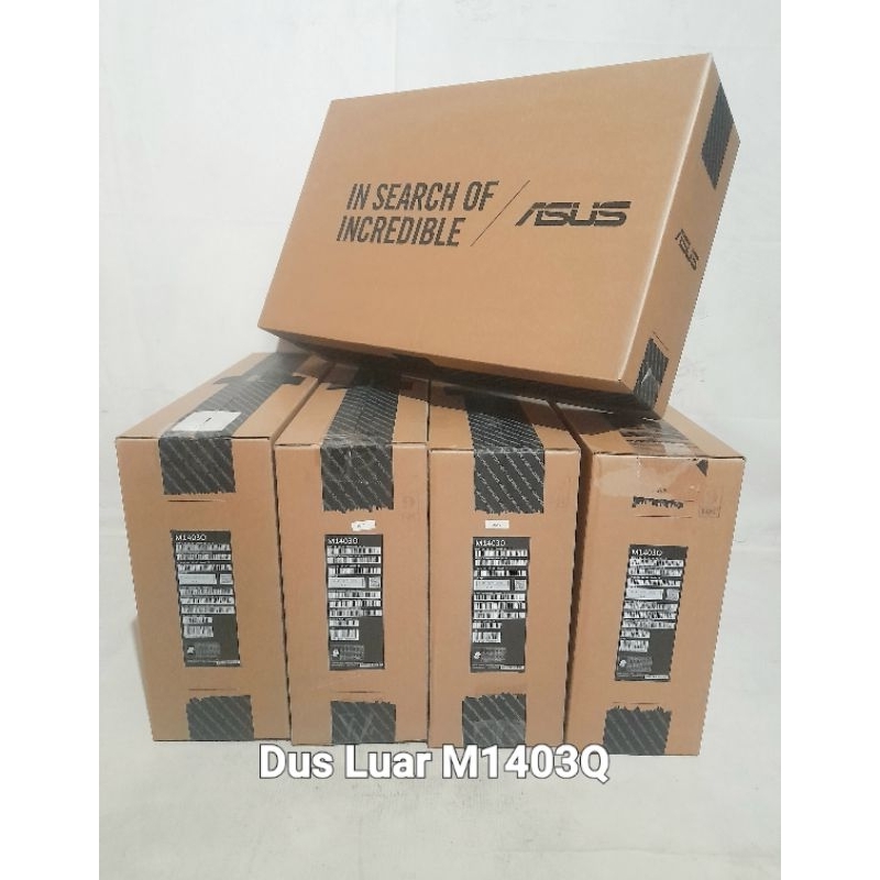 

Kardus laptop Asus bagian luarnya