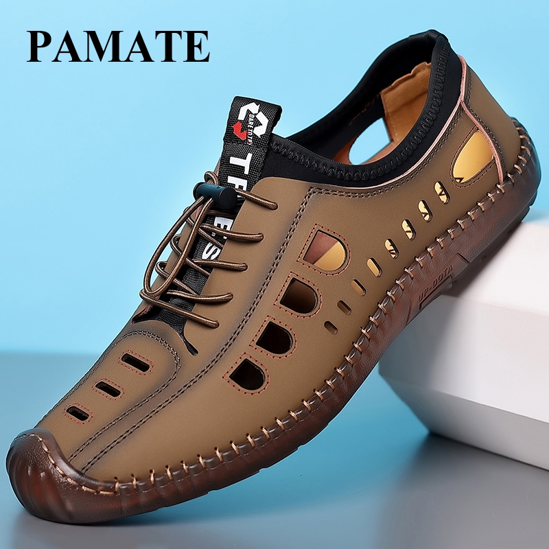 PAMATE Shoes Sandal Pria Keren Sandal Anti Licin Sepatu Keren Pria Sendal Pria DJL1