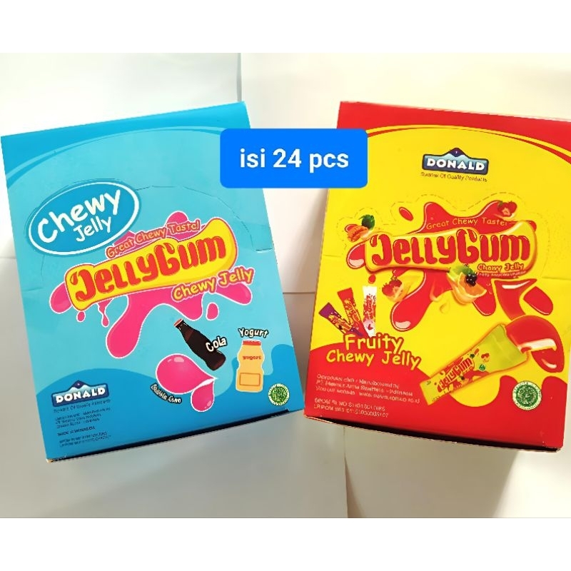 

Donald Jelly Gum isi 24 pcs