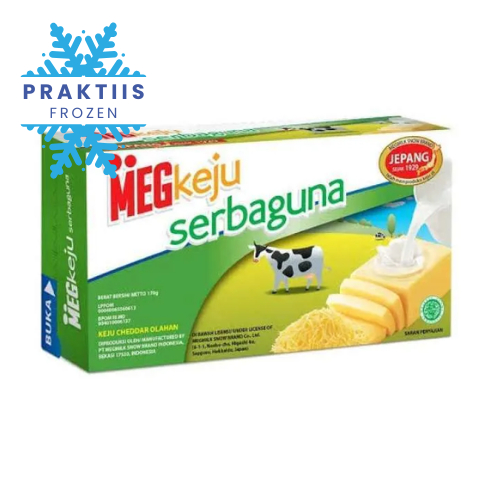 

MEG KEJU SERBAGUNA 165GR/KEJU CHEDDAR OLAHAN HARGA PROMO