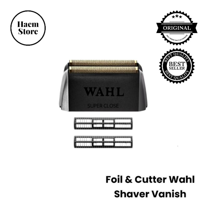 Wahl Shaver Vanish Foil & Cutter 1 set / Mata Pisau Wahl Shaver Vanish Barbershop Pangkas Rambut