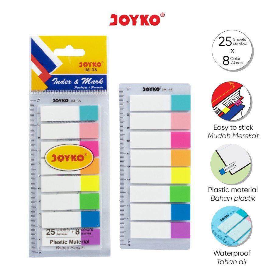 

Index & Mark / Penanda / Pembatas Joyko IM-38 / Plastik