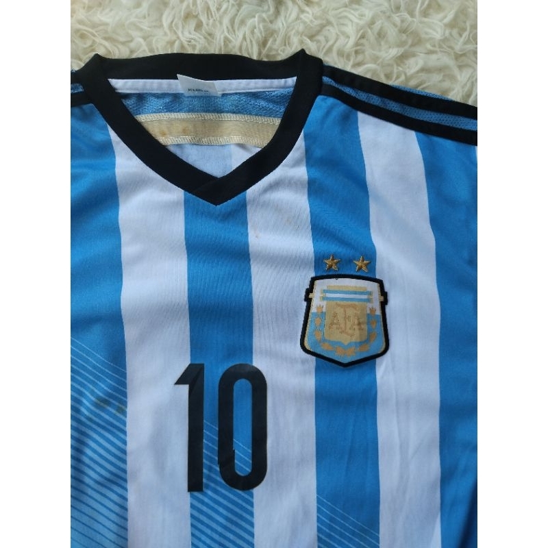 preloved jersey bola Argentina Lionel Messi