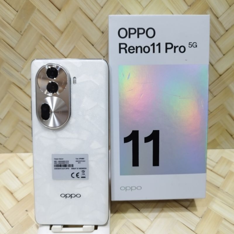 Oppo Reno 11 Pro 5G 12/512GB Hanphone second fullset batangan original bergaransi