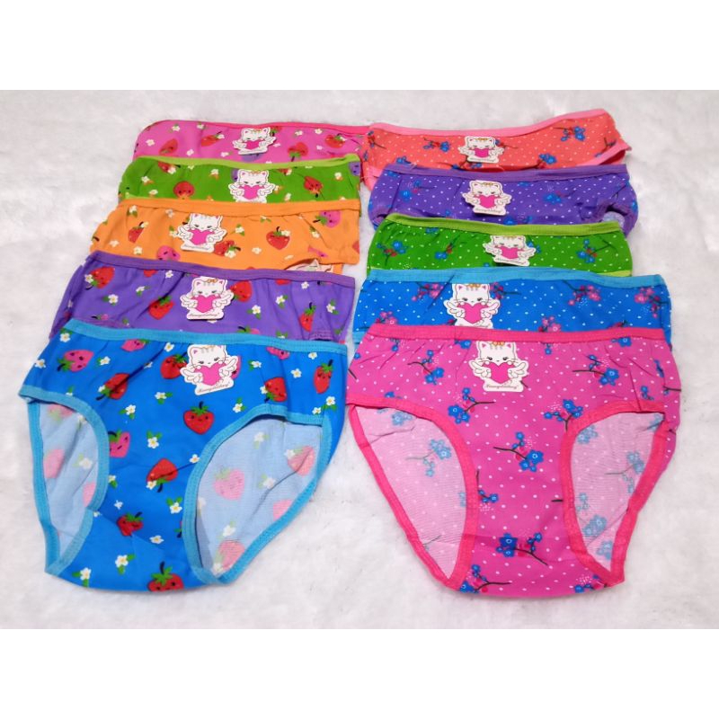 Celana Dalam Anak Perempuan Motif / Celana Dalam Anak Cewek / CD Anak Cewek
