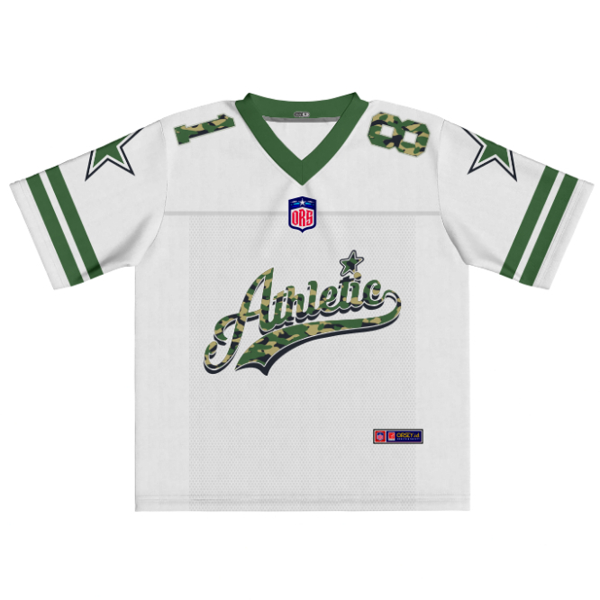OUR JERSEY  / JERSEY ATHLETIC GREEN 18/ Jersey Streetwear / Jersey Vintage / Retro / Jersey Hockey /