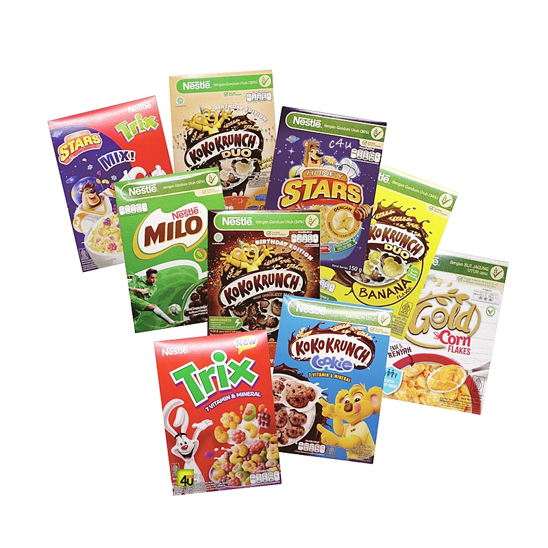 

Nestle Sereal - BOX KECIL - MILO / HONEY STARS / KOKO KRUNCH / TRIX / BANANA