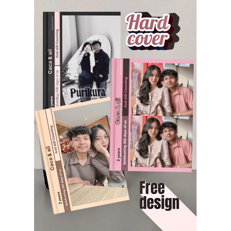 

BUKU BUCIN HARD COVER A5 CUSTOM AESTHETIC | KADO ULANG TAHUN PACAR/ANNIVERSARY