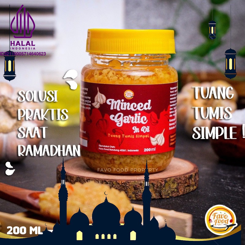 

Baceman Bawang Putih / Minyak Bawang Putih / Minced Garlic Favo Food