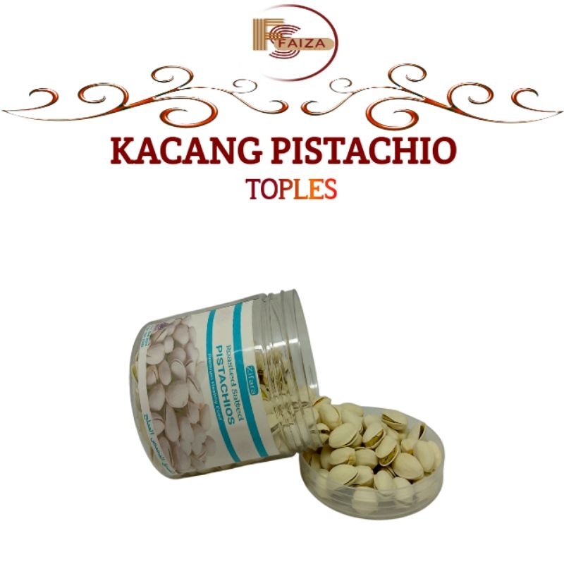 

Kacang Pistachio Roasted Salted 250 gr Toples Premium