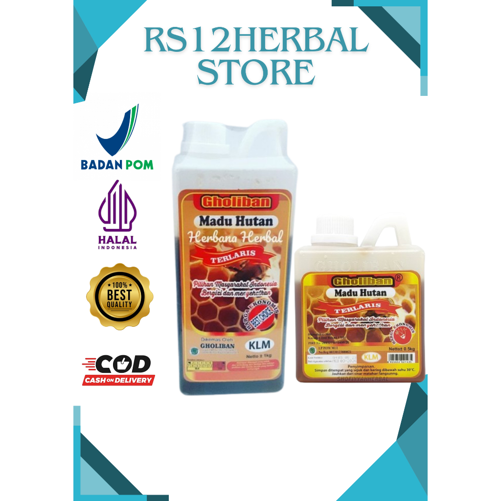

MADU GHOLIBAN ORIGINAL 100% ASLI HUTAN KALIMANTAN 1kg