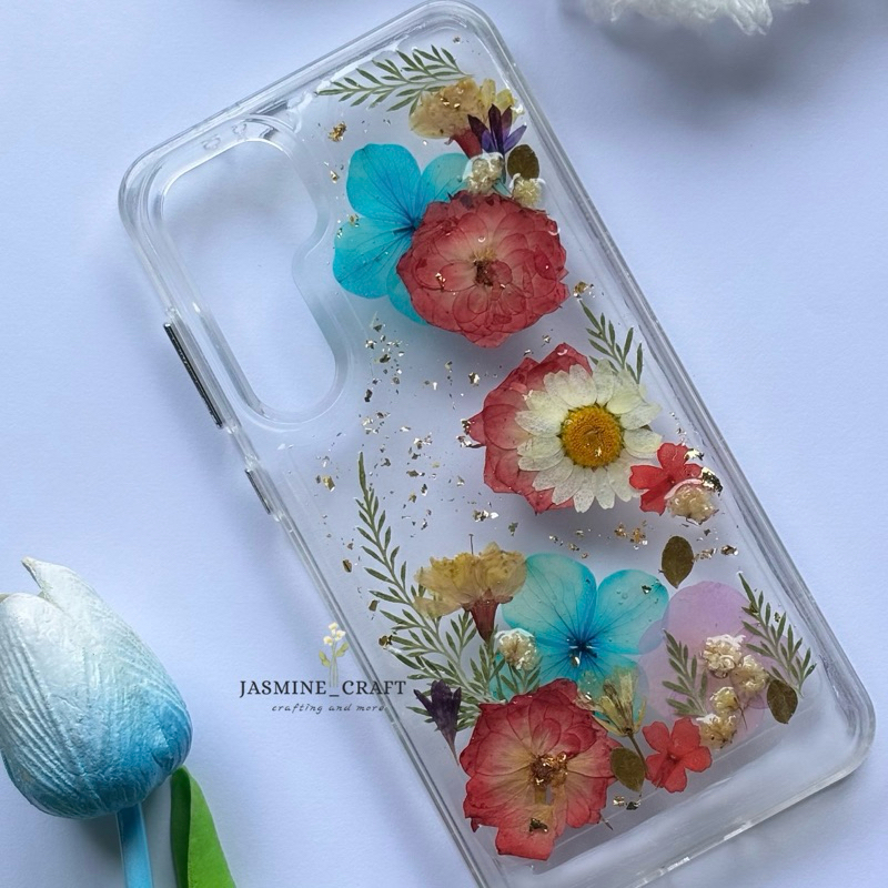 Case DriedFlowerss| Case Resin Estetik | Case Resin Custom | Case Custom