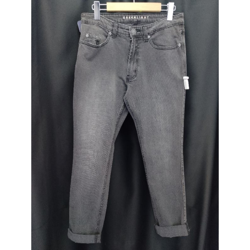 Greenlight Celana Jeans Panjang Pria Slim Fit Series 020324 Original