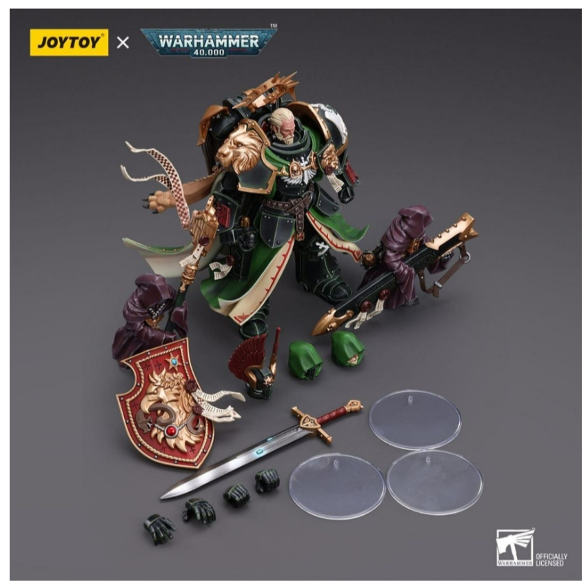 JOYTOY Warhammer 40K 1/18 Scale JT7882 Dark Angels Primarch Lion ElJonson Action figure