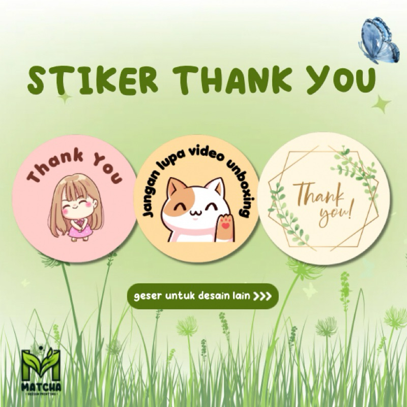 

Stiker Label Thank You | Stiker Logo | Stiker Terima Kasih Olshop Online Shop Kemasan Packing (Free Custom)