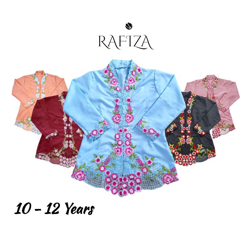 Kebaya Encim Anak Usia 10 11 12 Tahun / Kebaya Bordir Anak Tanggung