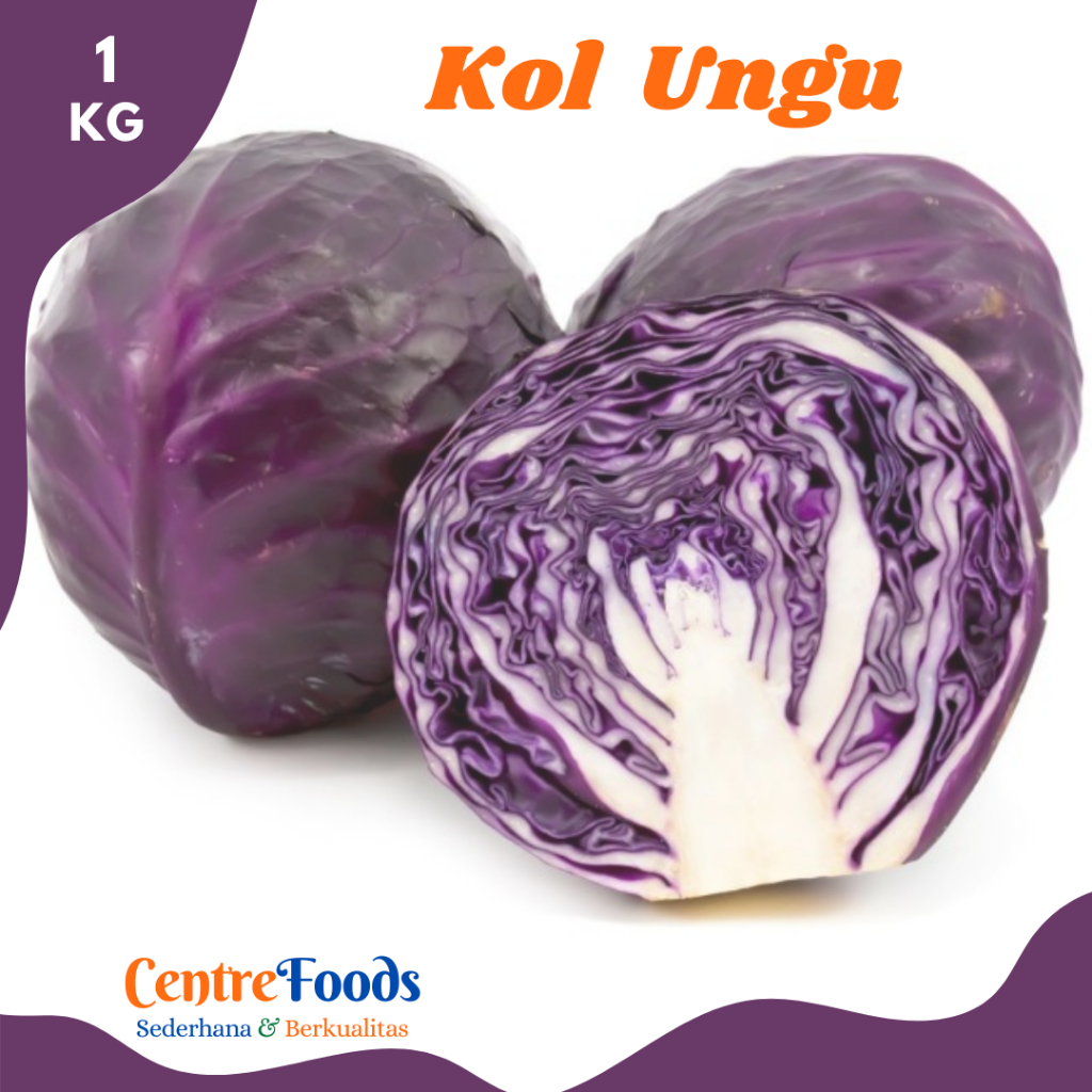 

KOL Ungu - Kubis Merah Fresh | 1.000gr [ Harga Per KG ]