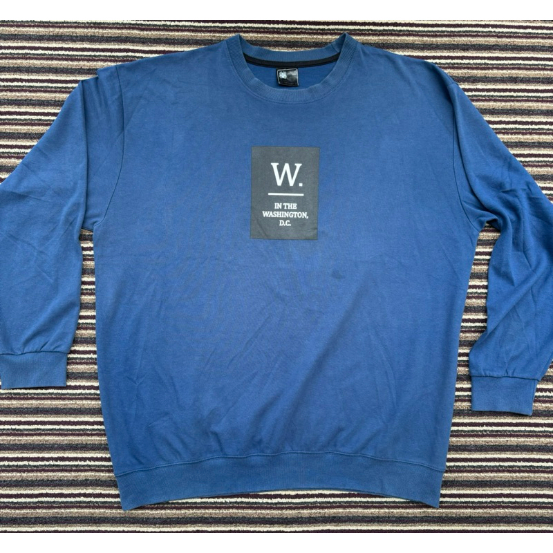 Crewneck SPYDER Spider Original Sweater Blue Ori Second Mulus baju brand Bagus cn ukuran XXL jumbo