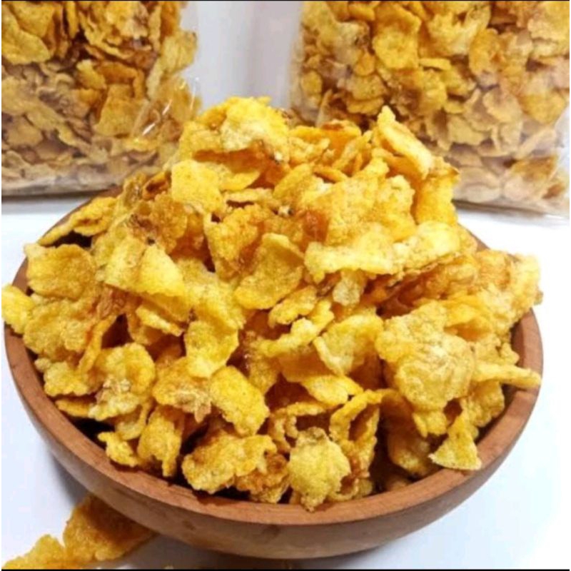 

Camilan Emping Jagung Rasa Ori Dan Pedas 75gr