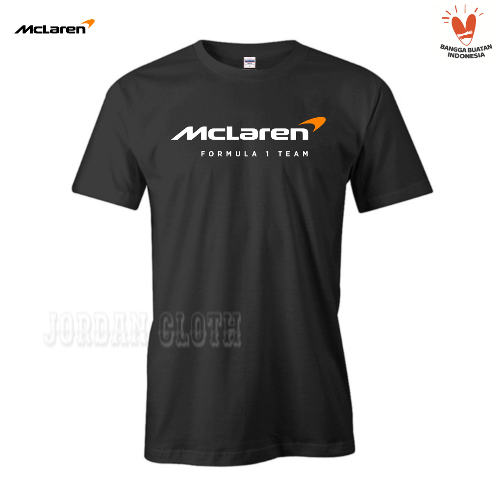 Tshirt Baju Kaos McLaren Formula One F1 Team