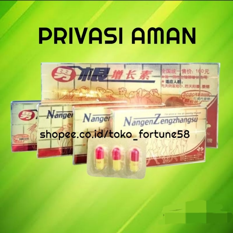 NangenZengzhangsu Obat Ramuan China Traditional Herbal Obat Kuat Stamina Pria