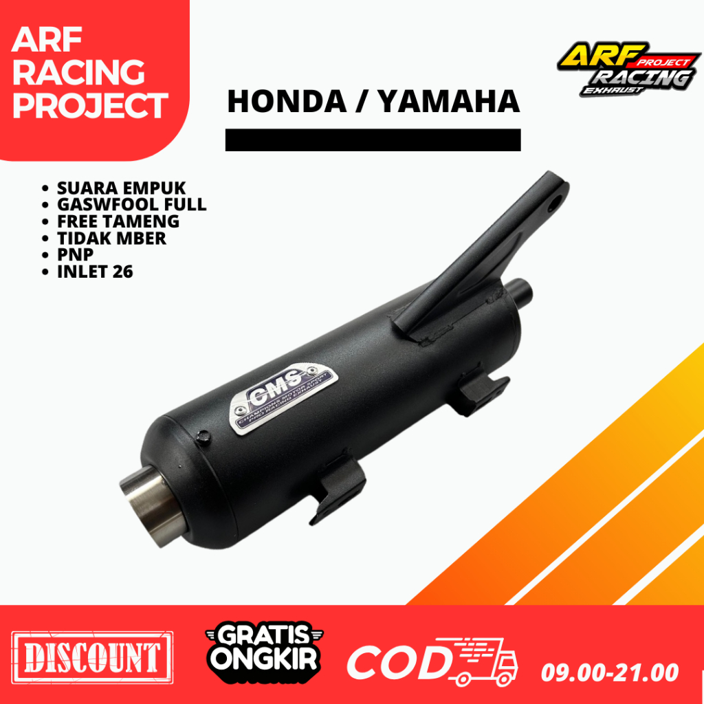 KNALPOT TUSUGIGI RACING MOTOR VARIO 110 OLD VARIO 110 FI VARIO 125 KZR VARIO 125 LED/NEW VARIO 150NW