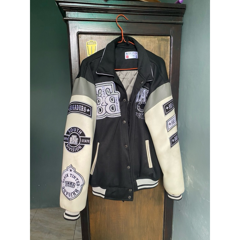 preface leather varsity