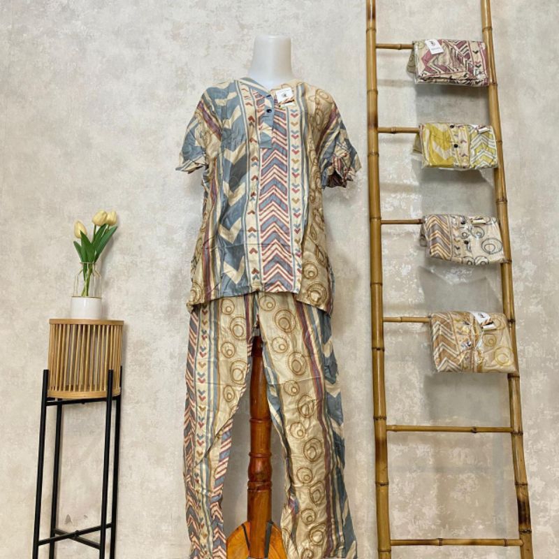 Daster set celana panjang naomi3