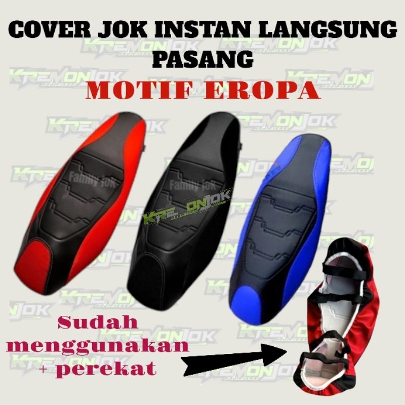 KULIT JOK MODEL EROPA#COVER JOK MOTOR#COVER JOK MOTOR MODEL EROPA#PCX#NMAX#AEROX#VARIO#SCOOPY#BEAT#S