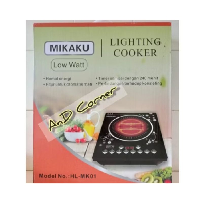komporlistrikportabelMikaku lighting cooker