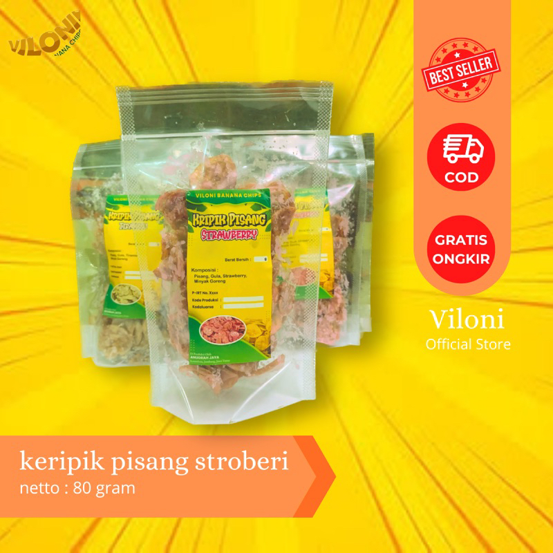 

INCIP | KERIPIK PISANG LUMER / KERIPIK PISANG STOBERI LUMER 80 GR