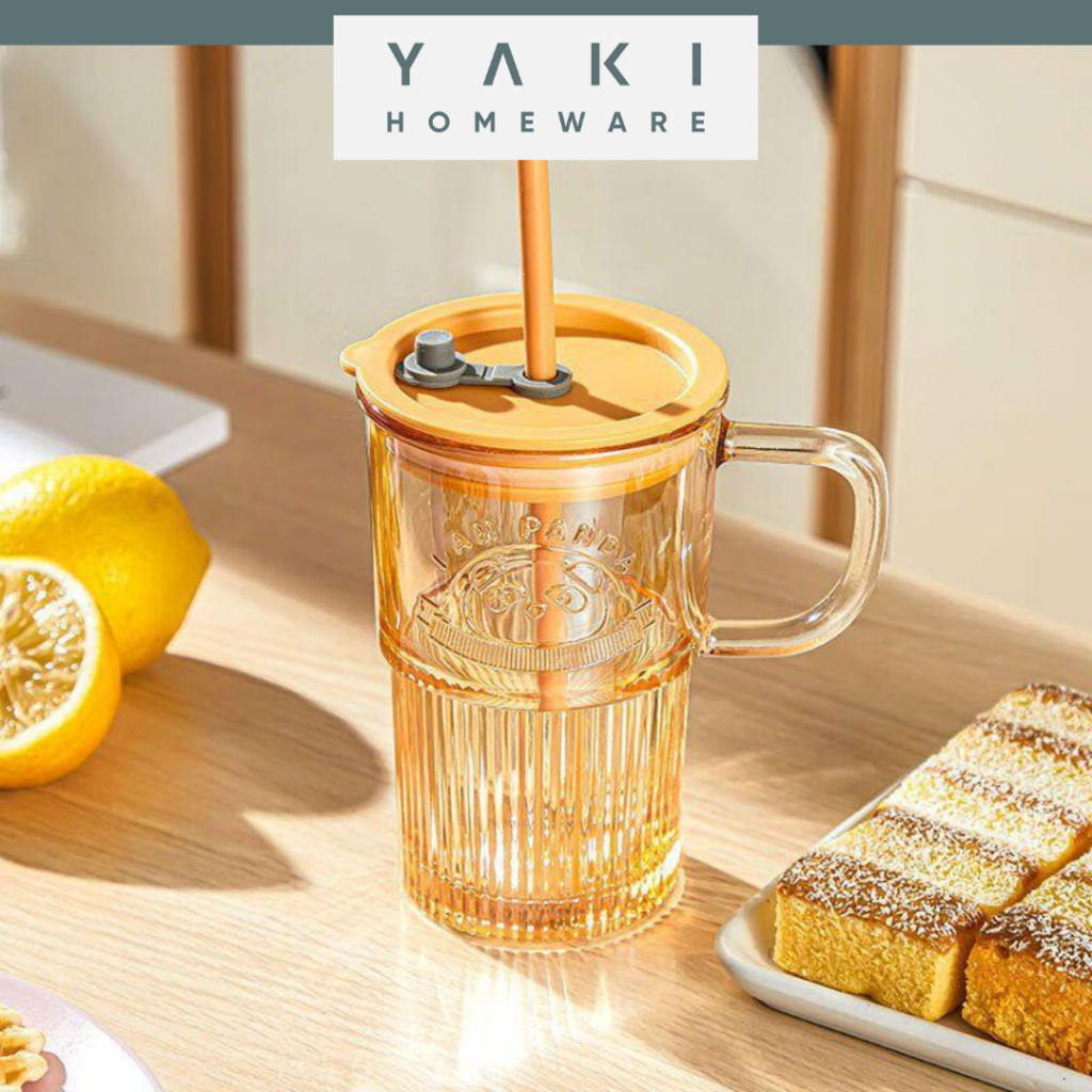 YAKI - SATO Botol Minum Minimalis Minimalis Minuman Takeaway Cup Estetika Tumbler Gelas Kopi Dan Teh