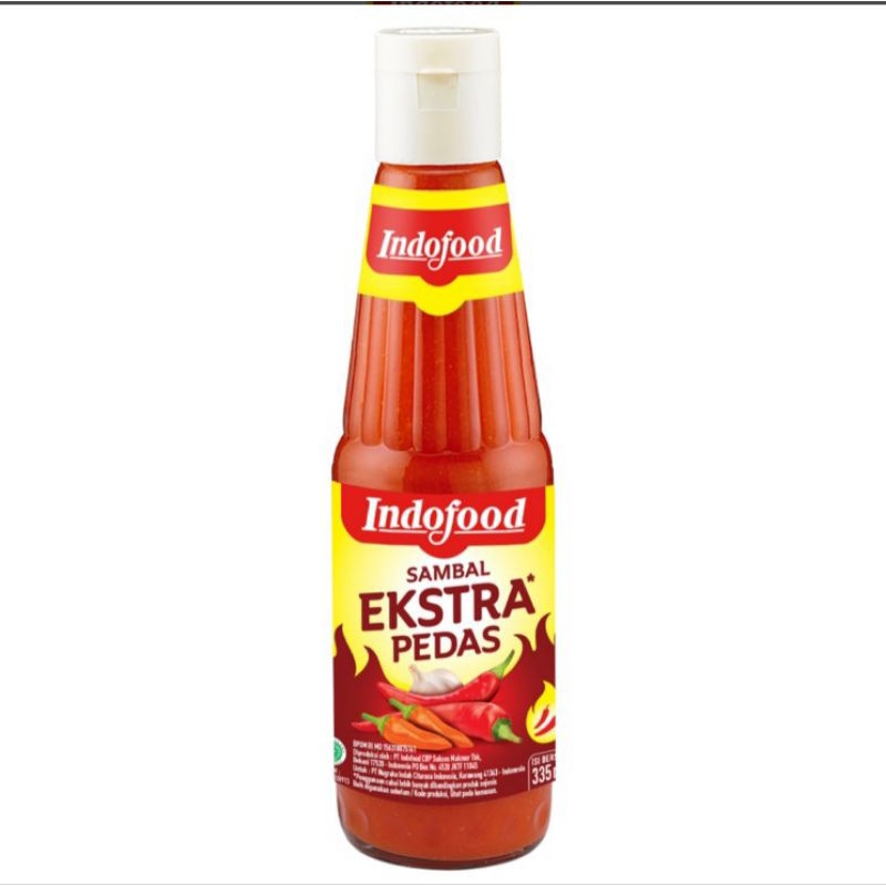 

Indofood Sambal Ekstra Pedas Botol 335 ml