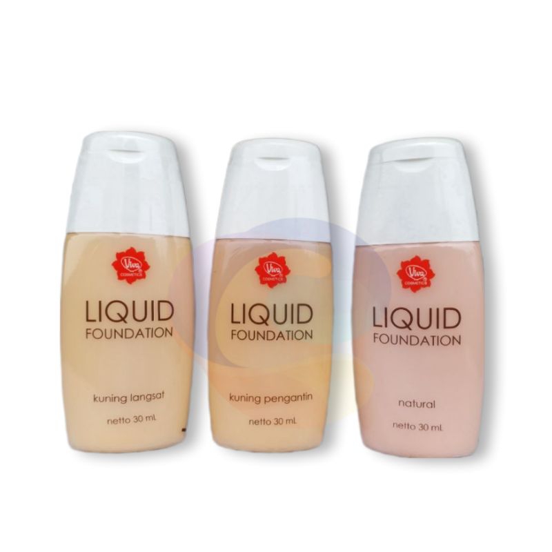 VIVA COSMETICS Liquid Foundation 30ml | Foundation Viva